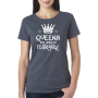 Marškinėliai Queens are born... Marškinėliai Queens are born...
